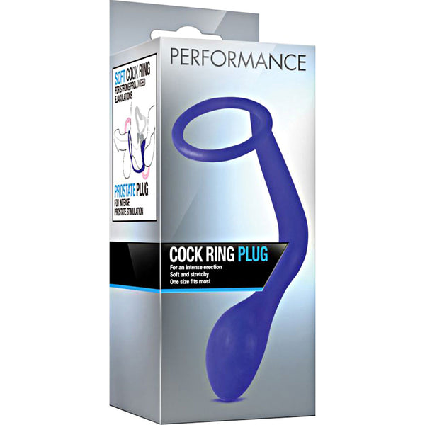 Blush Performance Cock Ring Plug