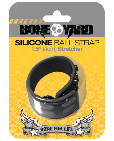 Boneyard 1.5" Ball Strap, Black
