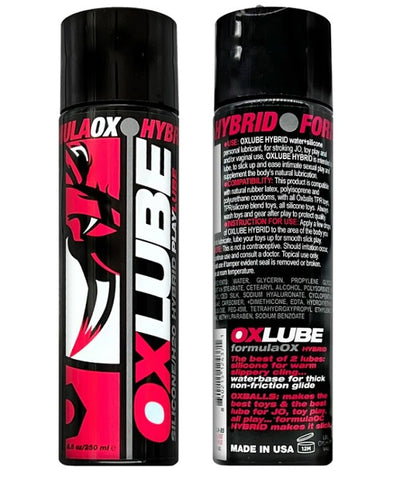 Oxlube Silicone/H20 Hybrid Play Lube 8.5oz