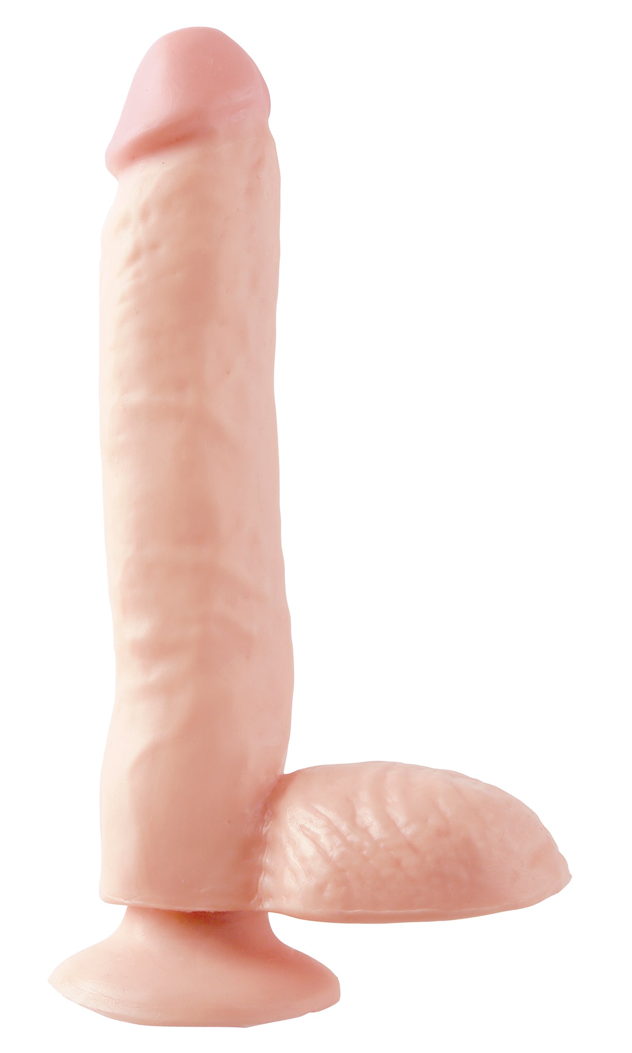Basix Rubber Works 9 Inch Dong With Suction Cup