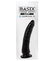 Basix Rubber Works Slim 7 Inch With Suction Cup