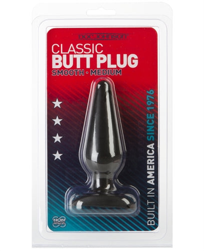 Classic Butt Plug Smooth, Medium