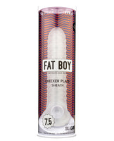Perfect Fit Fat Boy Checker Plate Sheath- Clear