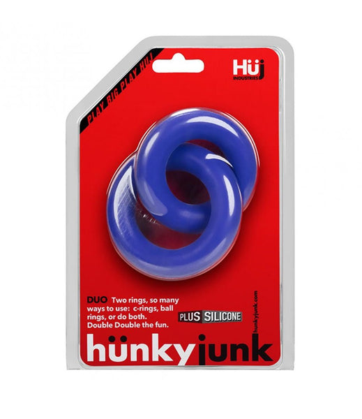 Hunky Junk Duo Linked Cock/Ball Rings